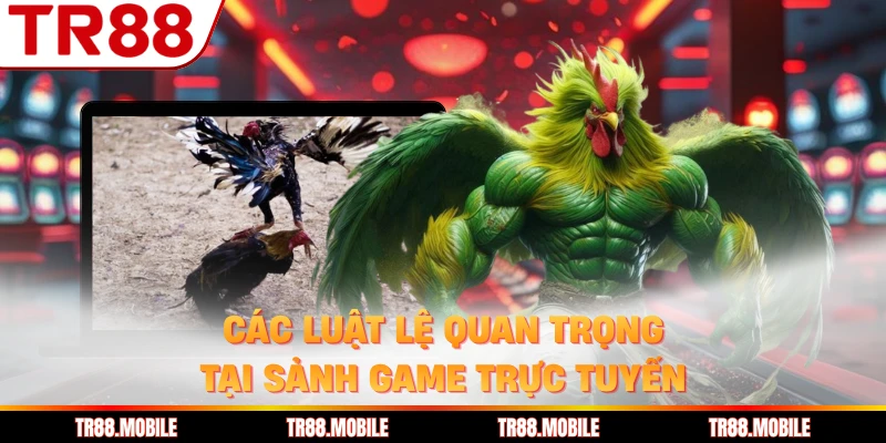 Các luật lệ quan trọng tại sảnh game trực tuyến