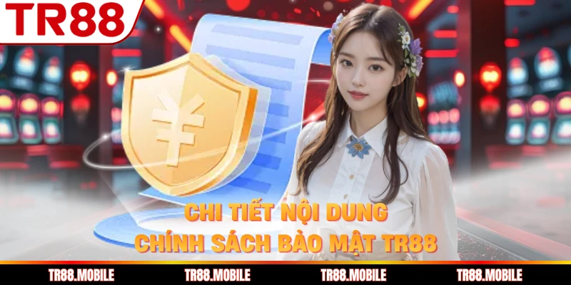 Chi tiết nội dung chính sách bảo mật TR88