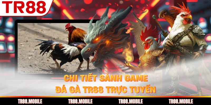 Chi tiết sảnh game đá gà TR88 trực tuyến